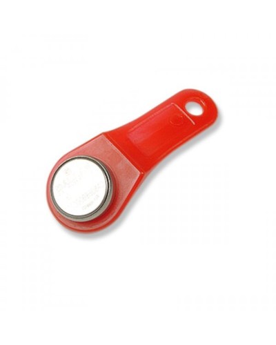 RW 1990 SLINEX (красный). Ключ электронный Touch Memory с держателем. SLINEX в Рязани