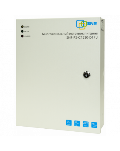 SNR-PS-C1230-D17U: Многоканальный источник питания 16x1.56А+ 1x5А, 12В DC, 30A в Рязани