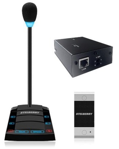 SX-510/1. Устройство переговорное клиент-кассир, дуплексное, с записью переговоров. STELBERRY в Рязани