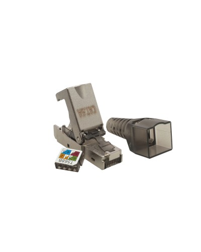 Коннектор 8P8C STP 6A (RJ-45) безынструментальный (10-0240). Разъем RJ-45. SUPRLAN в Рязани