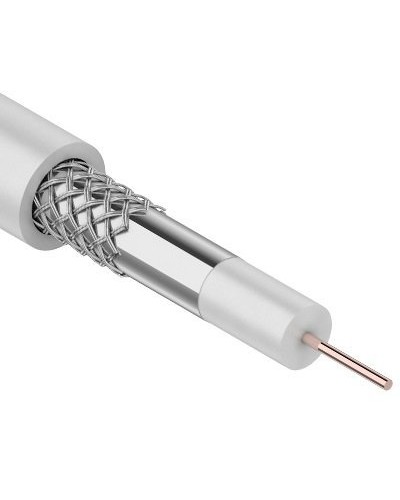 RG-6, CCS 1,00(15%) Al 32х0,12 In PVC. Кабель коаксиальный омедненный. SUPRLAN в Рязани