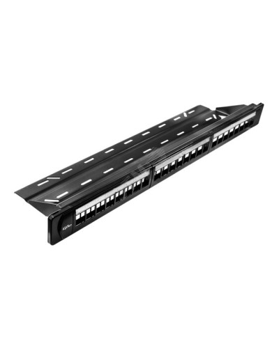 Модульная патч-панель 19", под 24 модуля Keystone, UTP, 1U (10-0401): Модульная патч-панель под 24 модуля, UTP, 1U в Рязани