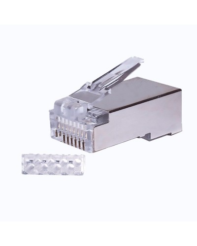 Коннекторы 8P8C FTP Cat.6 3U (RJ-45) (100шт) (10-0202). Разъем RJ-45. SUPRLAN в Рязани