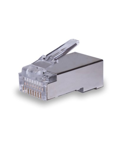 Коннекторы 8P8C FTP Cat.5e (RJ-45) (100шт) (10-0231). Разъем RJ-45. SUPRLAN в Рязани