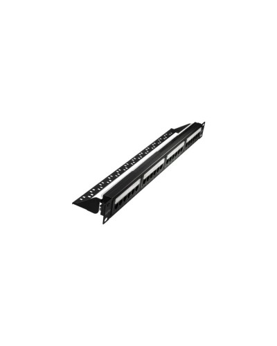Патч-панель 19", 24хRJ-45, UTP, Cat.6, 1U (10-0427): Патч-панель 19'' в Рязани