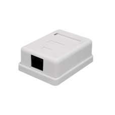 Розетка настенная RJ-45, 8P8C, Cat.6, 1 порт UTP (10-0355): Компьютерная розетка