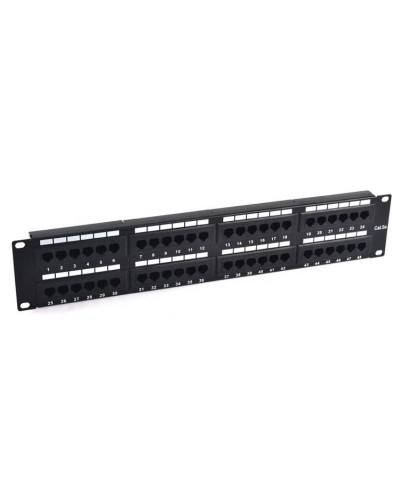 Патч-панель 19", 48хRJ-45, UTP, Cat.5e, 2U (10-0405): Патч-панель 19'' в Рязани