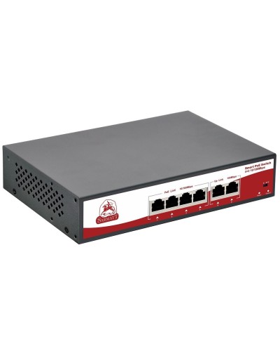 SR-PS0420FBL. Коммутатор с питанием по PoE. SarmatT в Рязани