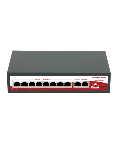 SR-PS0820GBL. Коммутатор с питанием по PoE. SarmatT в Рязани