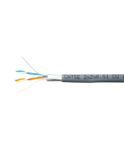 FTP indoor 2x2x24AWG Cu Light 100 (SkyNet)(1693106). Кабель «витая пара» (LAN) для структурированных систем связи. SkyNet в Рязани