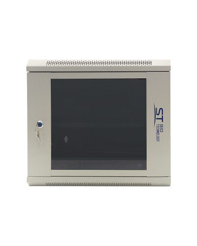 ST-NC9U600 (серый) С ПОЛКОЙ. Шкаф телекоммуникационный 19 настенный 9U. Space Technology в Рязани