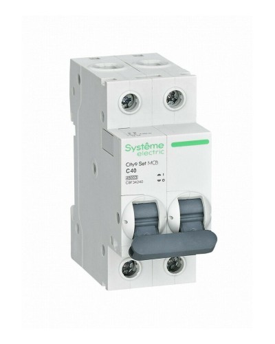 City9 Set 2P 40А 4.5kA С (C9F34240). Автоматический выключатель. Systeme Electric в Рязани