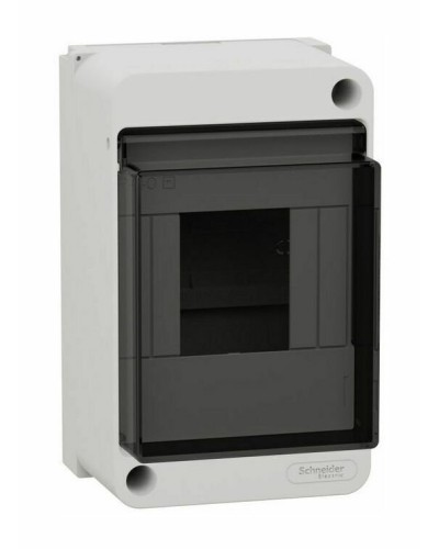 City9 Box 4 модуля навесной с прозрачной дверцей (EZ9EAB104). Щиток модульный. Systeme Electric в Рязани