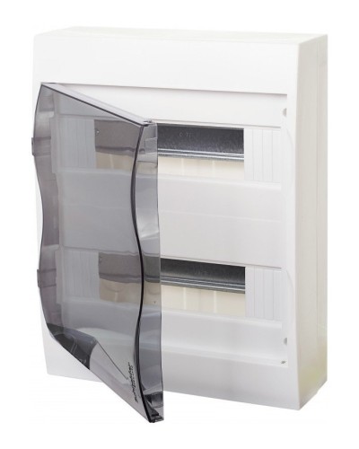 City9 Box 24 модулей навесной с прозрачной дверцей (EZ9E212S2SRU). Щиток модульный. Systeme Electric в Рязани