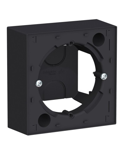 AtlasDesign коробка для наружного монтажа, карбон (ATN001000). Коробка монтажная. Systeme Electric в Рязани