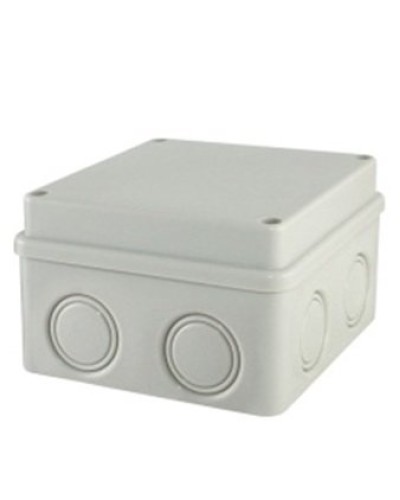 Коробка ОП 110х110х70мм, крышка на винтах, IP55, 8вх., без гермовводов (SQ1401-0824). Распаячная коробка. TDM ЕLECTRIC в Рязани