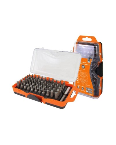 Набор бит №4, 66 бит: SL, PH, PZ, HEX, TORX, SQ,  удлинитель, сталь CR-V «Алмаз» TDM (SQ1019-0104): Набор бит в Рязани