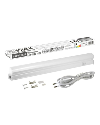 ДПО 2001 5 Вт, 6500К, IP40 (SQ0329-0112). Светильник LED. TDM ЕLECTRIC в Рязани