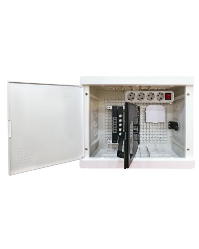 БМ-ВП-01, 420х320х150, ТВх4, ТФх5, 2 сетевых модуля, колодка питания (SQ0915-0201). Бокс мультимедийный. TDM ЕLECTRIC в Рязани