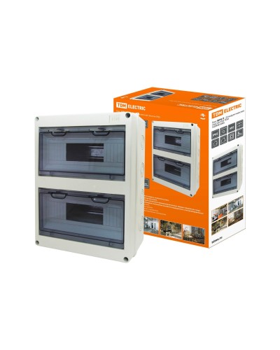 ЩРН-П-24 модулей навесной пластик IP65 (SQ0908-0006). Бокс. TDM ЕLECTRIC в Рязани