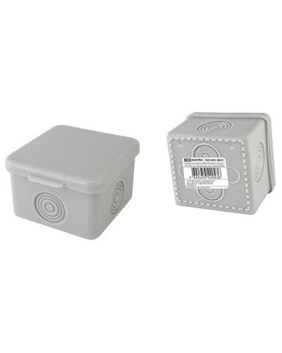Коробка ОП 65х65х50мм, крышка, IP54, 4вх., без гермовводов (SQ1401-0821). Распаячная коробка. TDM ЕLECTRIC в Рязани