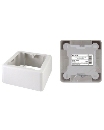 Коробка установочная ОП 85х85х42мм, 1-местная, подъемная, белая, IP20 TDM (SQ1401-0232). Коробка установочная ОП. TDM ЕLECTRIC в Рязани
