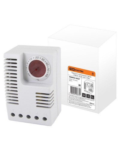 Термостат электронный ТЭН-02 230В (SQ0832-0027). Термостат. TDM ЕLECTRIC в Рязани