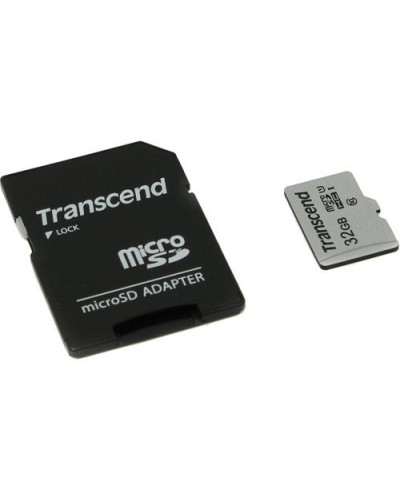 TS32GUSD300S-A. Карта памяти microSDXC, 32 ГБ, Class 10. TRANSCEND в Рязани