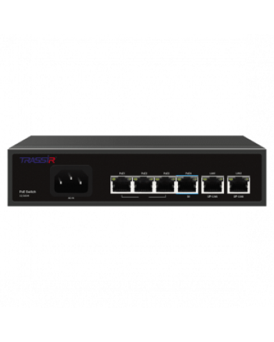 TR-NS1206-65-4PoE. Коммутатор с PoE. Trassir в Рязани