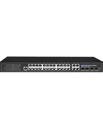 TR-NS24284C-400-24PoE. Коммутатор с PoE. Trassir в Рязани