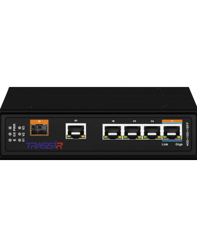 TR-NS15061S-150-4POE. Коммутатор с PoE. Trassir в Рязани