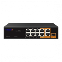TR-NS13111S-120-8PoE. Коммутатор с PoE. Trassir