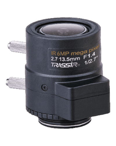 TR-L6M2.7D2.7-13.5IR. Объектив мегапиксельный с автоматической диафрагмой (АРД). Trassir в Рязани