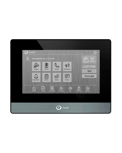 TI-4107AB. Монитор IP-видеодомофона цветной. True-IP в Рязани