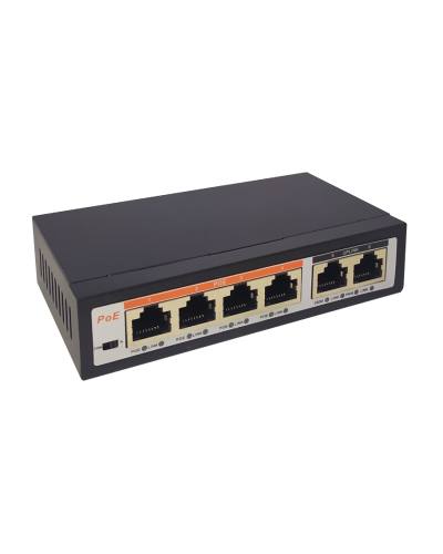 TI-204P, SIP коммутатор. Коммутатор с питанием по PoE. True-IP в Рязани