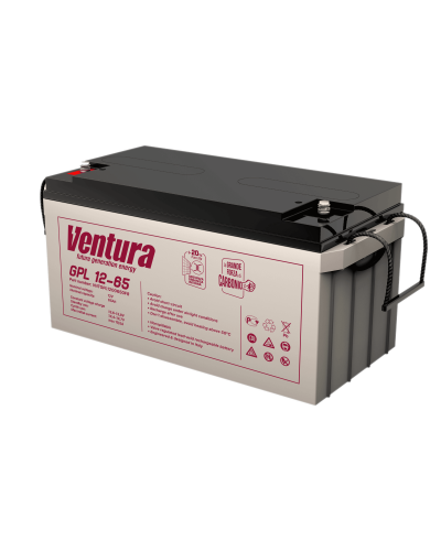 Ventura GPL 12-65. Аккумулятор герметичный свинцово-кислотный. Ventura в Рязани