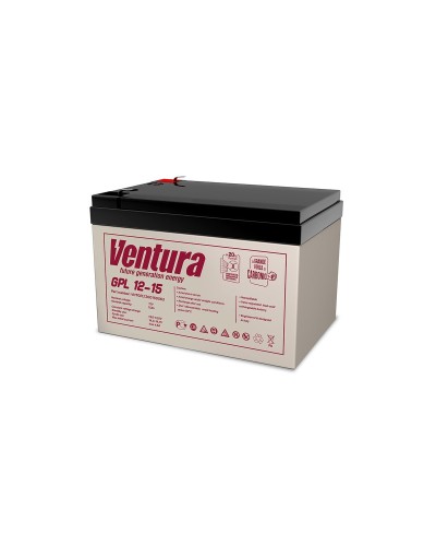 Ventura GPL 12-15. Аккумулятор герметичный свинцово-кислотный. Ventura в Рязани