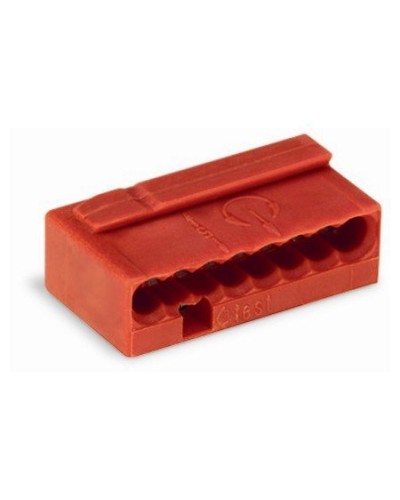 WAGO 243-808 Клемма MICRO 8-проводная красная. Клемма для распределительных коробок. WAGO в Рязани