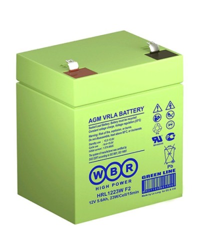 WBR HRL1223W F2. Аккумулятор герметичный свинцово-кислотный. WBR в Рязани