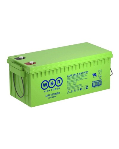 WBR GPL122000H. Аккумулятор герметичный свинцово-кислотный. WBR в Рязани