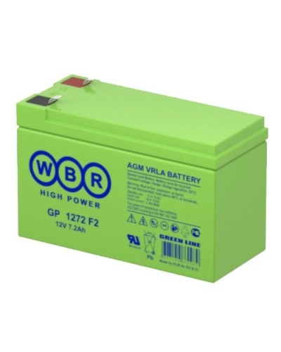 WBR GP1272 F2 (12V28W). Аккумулятор герметичный свинцово-кислотный. WBR в Рязани