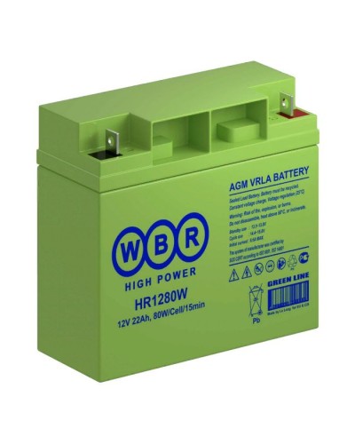 WBR HR1280W. Аккумулятор герметичный свинцово-кислотный. WBR в Рязани