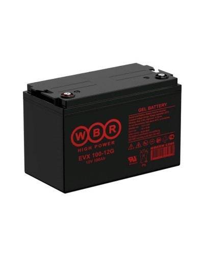 WBR EVX100-12G. Аккумулятор герметичный свинцово-кислотный. WBR в Рязани