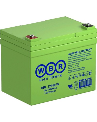 WBR HRL12150W. Аккумулятор герметичный свинцово-кислотный. WBR в Рязани