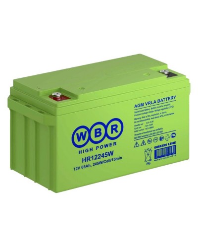 WBR HR12245W. Аккумулятор герметичный свинцово-кислотный. WBR в Рязани