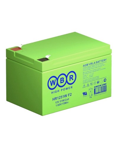 WBR HR1251W F2. Аккумулятор герметичный свинцово-кислотный. WBR в Рязани