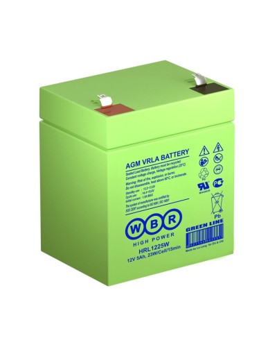 WBR HRL1225W. Аккумулятор герметичный свинцово-кислотный. WBR в Рязани