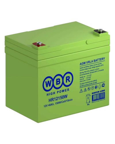 WBR HR12150W. Аккумулятор герметичный свинцово-кислотный. WBR в Рязани