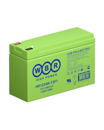 WBR HR1224W F2F1. Аккумулятор герметичный свинцово-кислотный. WBR в Рязани