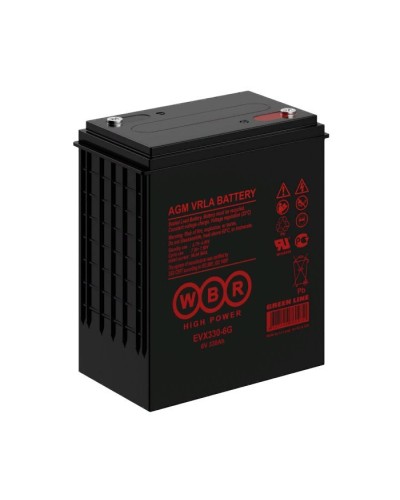 WBR EVX330-6G. Аккумулятор герметичный свинцово-кислотный. WBR в Рязани
